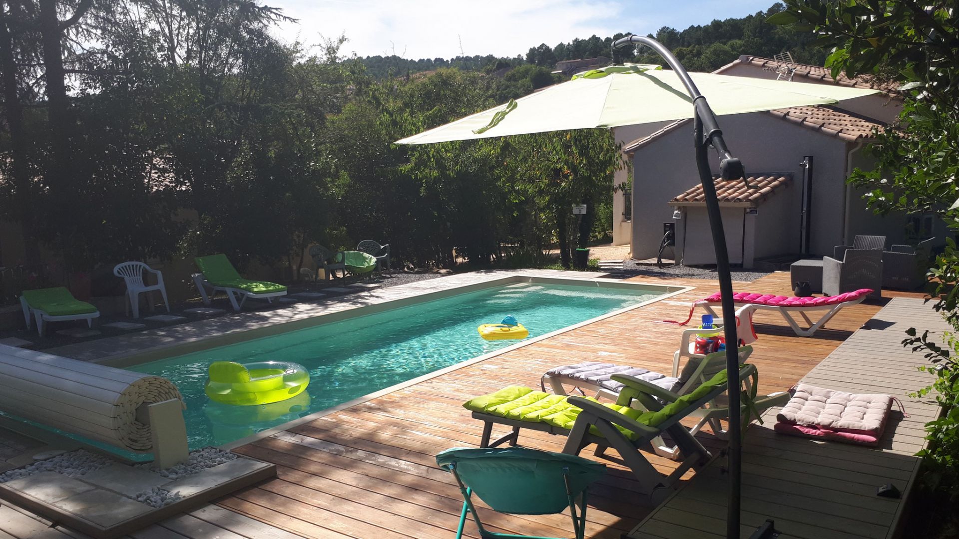 Gites avec piscine en Sud Ardèche